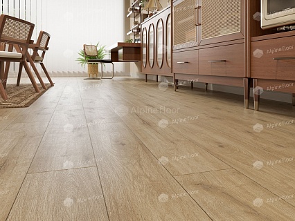 SPC ламинат Alpine Floor Solo Plus Анданте 1220x183x4 мм, ECO 14-1001-R