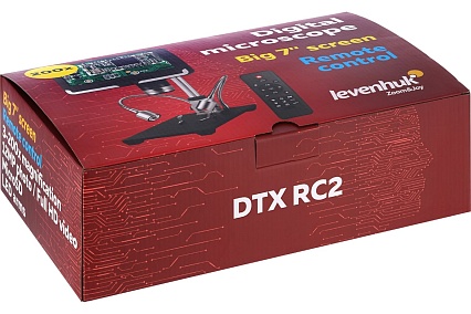 Микроскоп с дистанционным управлением Levenhuk DTX RC2 76822