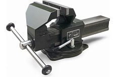 Слесарные тиски Дело Техники поворотные, с наковальней ТСС-150 392450