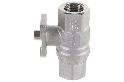 Шаровой кран RUB серия TORINO S.64, под привод, 1/2 DN15 PN40, ВР-ВР, усиленный S64D00