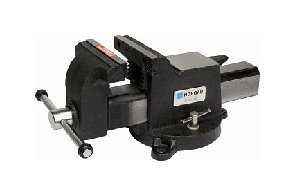 Параллельные поворотные слесарные тиски 125 мм Norgau N410-125 073004125