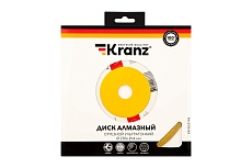 Диск алмазный отрезной ультратонкий (230x25.4/22.2x2x10 мм) Kranz KR-90-0145