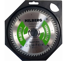 Диск пильный по дереву Industrial (190х30 мм; 60Т; тонкий рез) Hilberg HWT192
