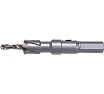 Коронка по металлу HM (16х28 мм; хвостовик 13 мм; комплект) D.BOR HS-HM-28-016-T