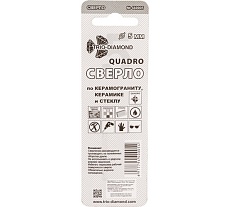 Сверло квадро по керамограниту, керамике и стеклу 5 мм TRIO-DIAMOND 440005
