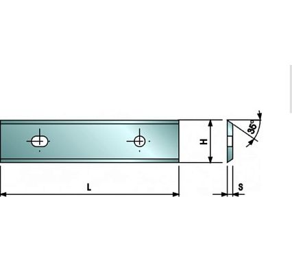Нож 60x12x1.5 мм Freud CG24M GA3