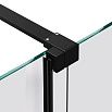 Душевая перегородка Vincea Walk-In VSW-1WSL120CGB 120x200 черный матовый, тонированное