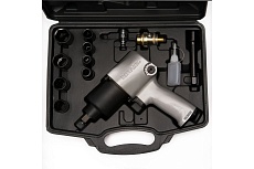Пневматический гайковерт Rossvik 1/2&quot;, 700 Hм, с набором головок RT-5268K