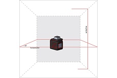 Лазерный уровень ADA Cube 360 Home Edition А00444