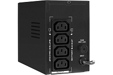 Источник бесперебойного питания Exegate Power Smart ULB-500.LCD.AVR.4C13 500VA 300W, LCD, AVR, 4*C13, металлический корпус, Black 294609