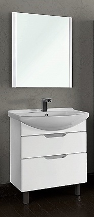 Мебель для ванной Dreja Laguna Plus 105, белая