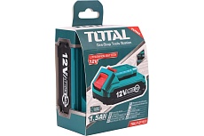 Батарея аккумуляторная Li-Ion (12 В, 1,5 Ач) Total TBLI12151