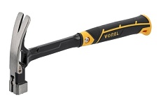 Молоток металлический Vorel 450 г, с магнитом 36210
