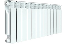 Биметаллический радиатор Rifar BASE 350 13 секций, боковое подключение RAN30H1KQ5VFLE