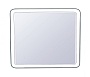 Зеркало Style Line Атлантика 90x70 см с подсветкой, часами СС-00002213