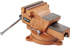 Слесарные поворотные тиски AV Steel 100мм чугун AV-940110