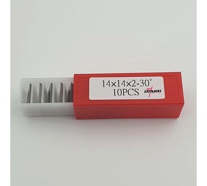 Нож твердосплавный универсальный RED SAMURAI TS 14x14x2,0 (T04F) (10шт.) TPRS0000366