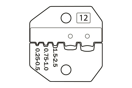 Пресс-клещи КВТ CTK-12 66609