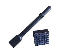 Бучарда квадратная (42х42х320 мм; SDS-MAX; 36 насечек) Пневмо-Трейд БучКв42-42-320-36-7-МО