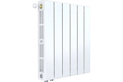 Радиатор Rifar SUPReMO 500x6 секций, нижнее подключение левое (VL) RIFAR S500-6 VL