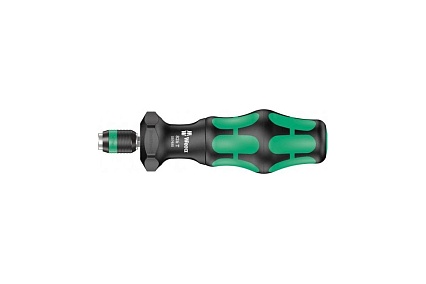 Ручка-держатель WERA 826 T Kraftform Turbo быстрозажимной патрон Rapidaptor, 1/4 x 146 мм WE-057480