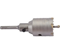 Коронка по кирпичу с твердосплавными напайками (55 мм; M22х110 мм; SDS-plus) Спец СПЕЦ-0620005