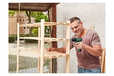 Аккумуляторная ударная дрель-шуруповерт Bosch EasyImpact 1200, 2 аккумулятора 06039D3105