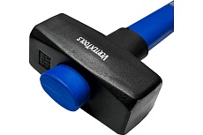Кувалда Vertextools 5000 г, фибергласовая обрезиненная рукоятка 10-12-5000
