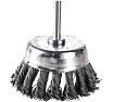 Щетка крацовка чаша витая (75 мм) для дрели Biber 70994 тов-076228