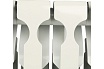 Алюминиевый радиатор Rommer Plus 500 12 секций RAL9016 89567