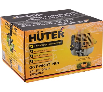 Бензиновый триммер Huter GGT-2500Т PRO с антивибрационной системой 70/2/28