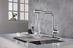 Смеситель для кухни Aquatek Европа AQ1386CR с подкл. к фильтру, хром