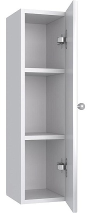 Шкаф навесной Руно Кредо 20 см белый, 00-00001148