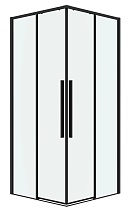 Душевой уголок Grossman Galaxy 300.K33.01.1010.21.00 100x100 прозрачный, черный матовый