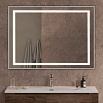 Зеркало BelBagno SPC-KRAFT-1000-800-SENS-AL 100x80 см сенсорный выключатель, сатин