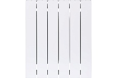 Биметаллический радиатор Rifar SUPReMO VENTIL 350 SVR 6 секций, нижнее правое подключение SVR 350-6