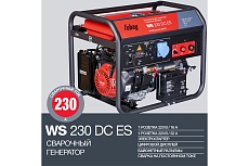 Сварочная электростанция Fubag WS 230 DC ES бензиновая, 220В 646247