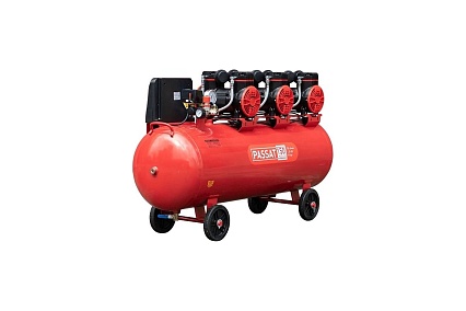 Компрессор Aurora PASSAT-150 MODULE тихий, безмасляный, 150 л, 750л/мин, 4.35 кВт 35012