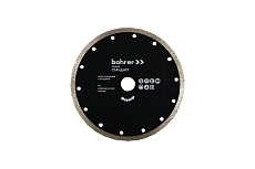 Диск алмазный сплошной по плитке Стандарт 230x22.2 мм, мокрый рез Bohrer 39123017