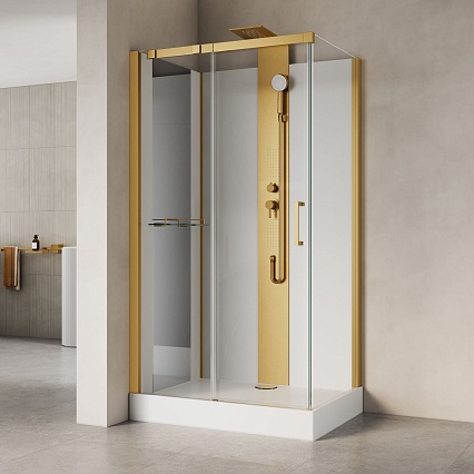 Душевая кабина Black&White Galaxy G8708G 110x80