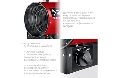 Электрическая тепловая пушка Зубр 3.2 кВт ТП-3