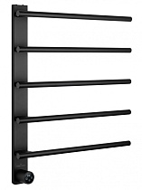 Полотенцесушитель электрический Wonzon&Woghand Nurnberg WW-AL345-MB черный матовый