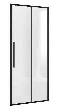 Душевая дверь Niagara Nova 140x195 прозрачное, черный матовый NG-84-14AB
