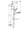 Душевой набор Hansgrohe Logis E SetLogisE70A (71177000+71415000+26532400)