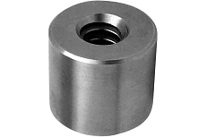 Трапецеидальная гайка TECHNIX сталь d=16 мм, шаг резьбы 4 мм, правая резьба, KSM 16х4 D