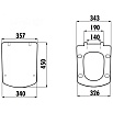 Унитаз-компакт Creavit Lara LR410+LR310