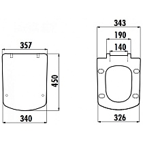 Унитаз-компакт Creavit Lara LR410+LR310