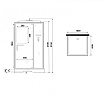 Душевая кабина Niagara Standart ST100/15Q 100x100 стекло прозрачное, без г/м
