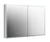 Зеркальный шкаф Aquatek 100x70 см с подсветкой, антипар, хром AQ7103B-MLC