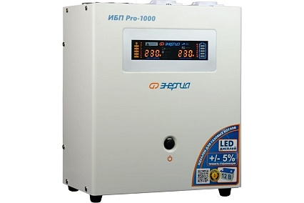 Источник бесперебойного питания Энергия Pro-1000 12V Е0201-0029